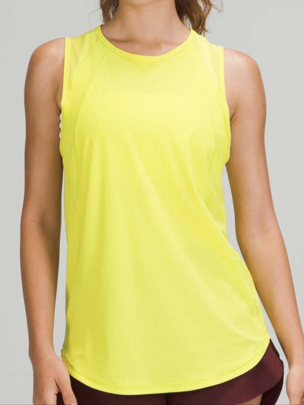Lululemon Sculpt Tank Yellow Sz 6